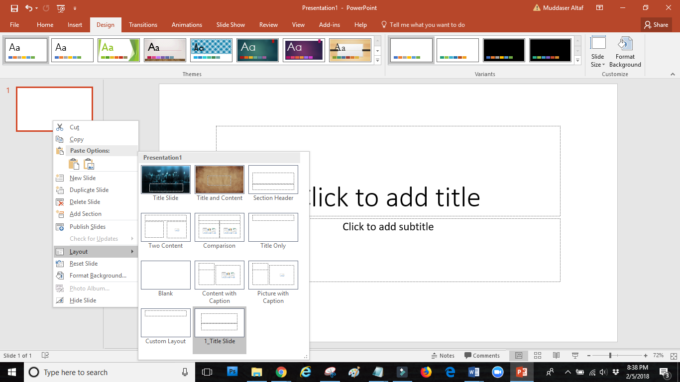 SLIDE MASTER: how to use slide master in PowerPoint