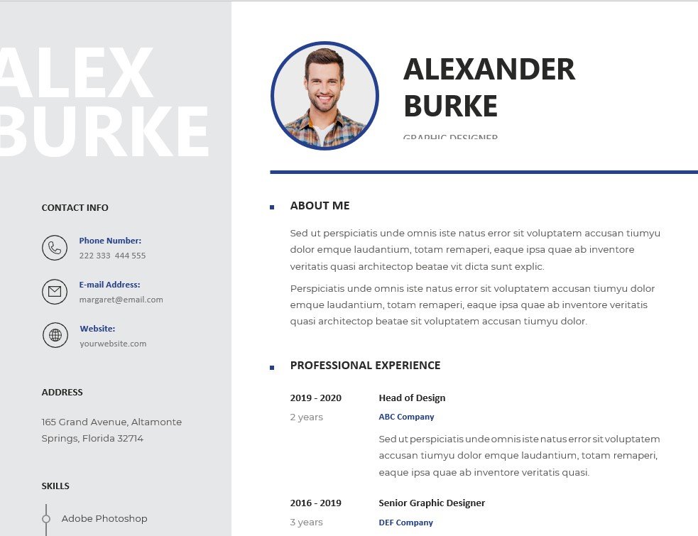 Free ATS-Friendly and beautiful CV Templates for Job Seekers
