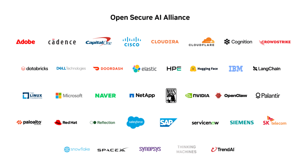 Open Secure AI Alliance inaugural member organizations announced in July 2026