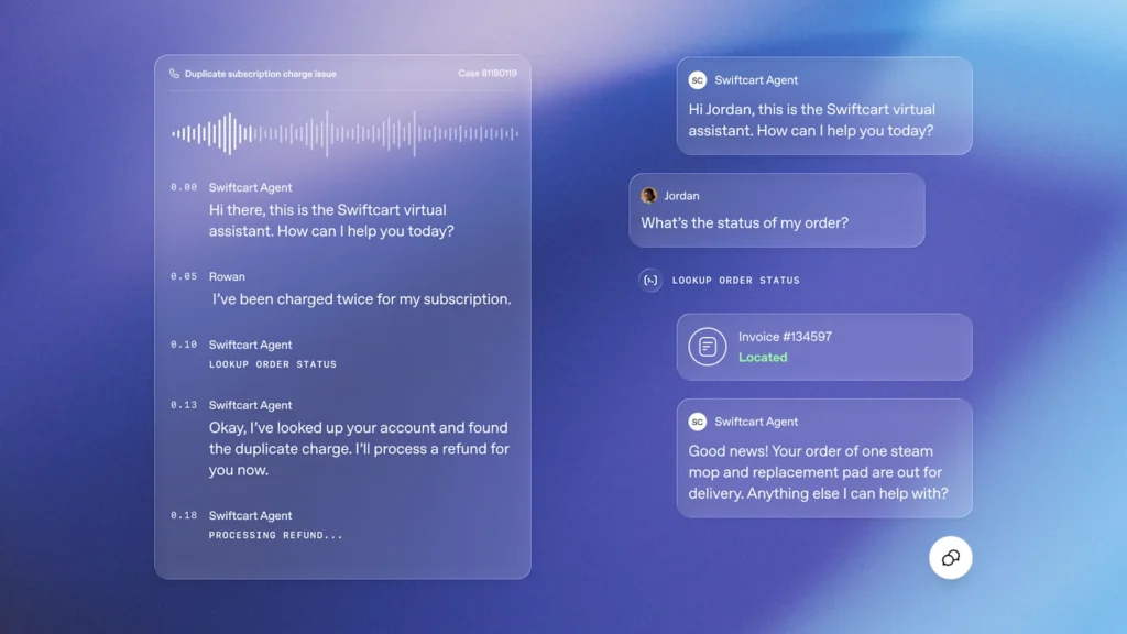 OpenAI Presence enterprise voice and chat agent channels