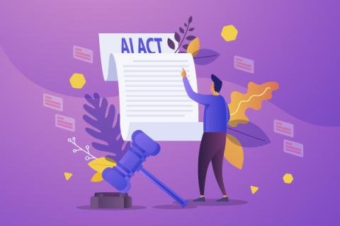 European Commission illustration for EU AI Act enforcement and transparency rules from August 2, 2026