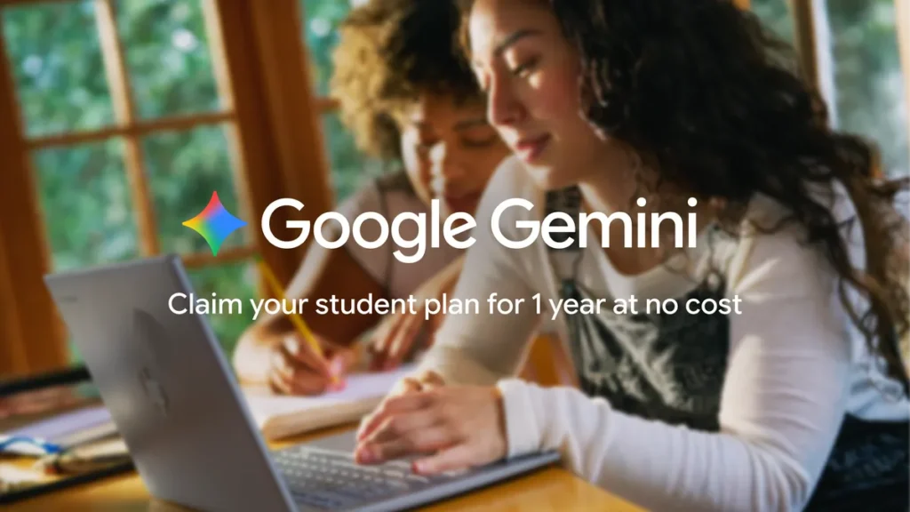 Google Gemini student offer: claim a Google AI plan for one year at no cost