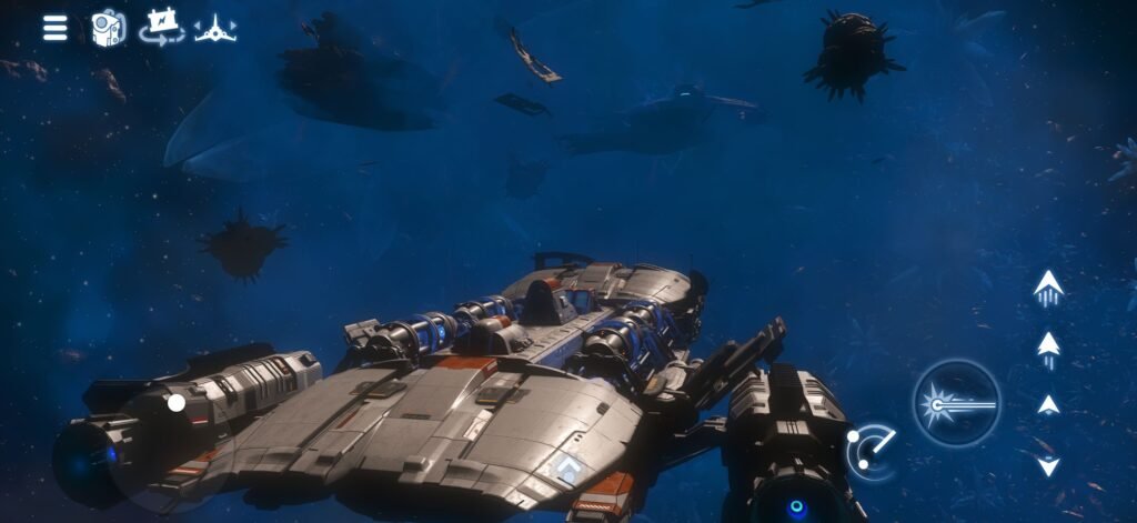 No Man's Sky gameplay running on an iPhone